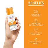 Eucerin Face Sunscreen Oil Control Gel - Cream Dry Touch, SPF 50+, 50ml